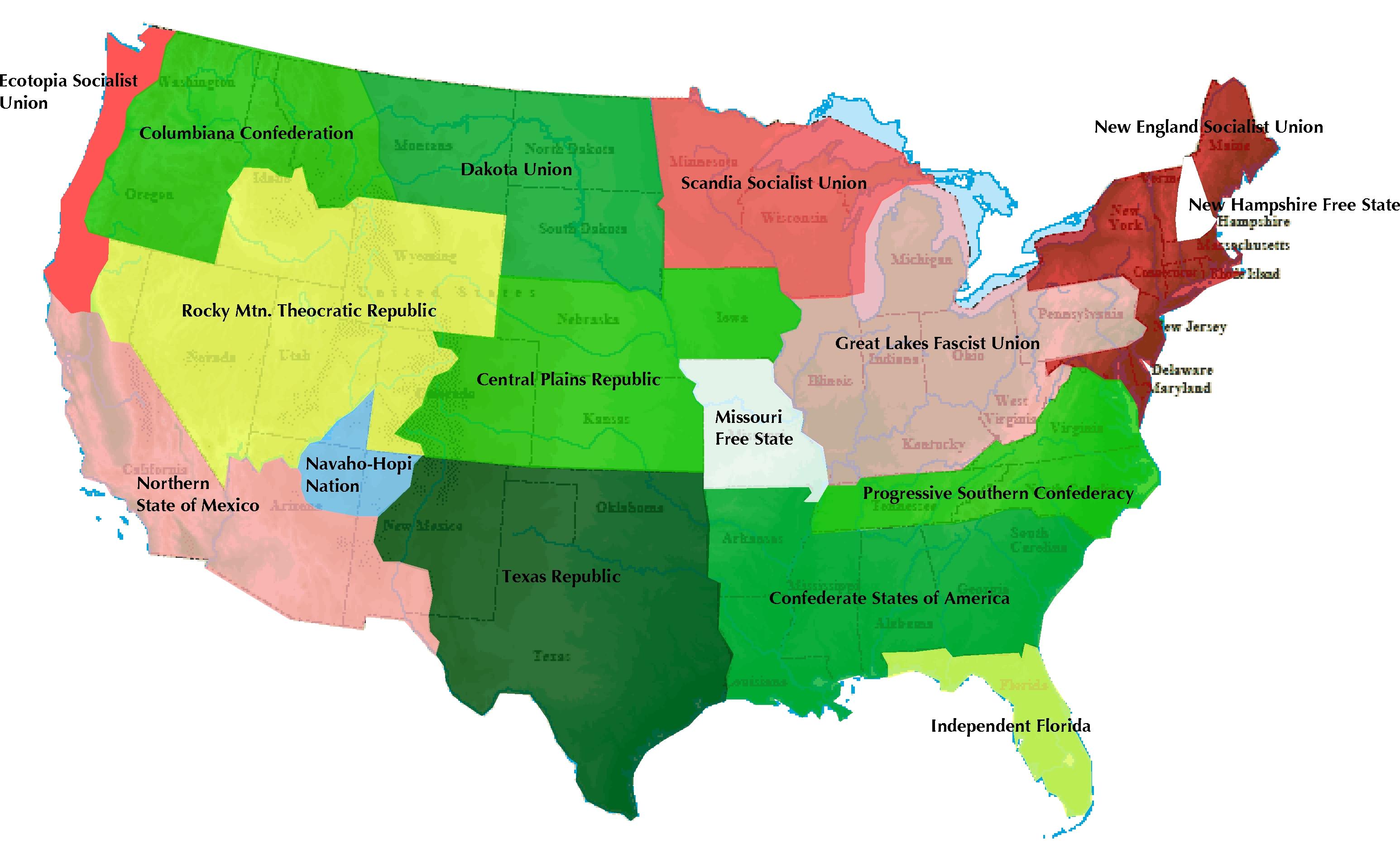 Post-U.S. Map - LRC Blog3092 x 1864