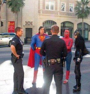 Costumed ones