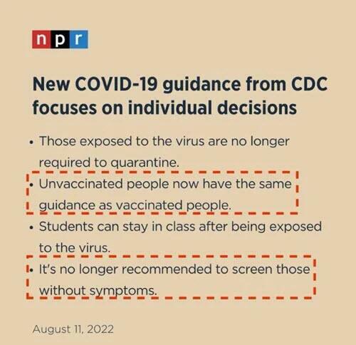 It's Over: CDC Says People Exposed to Covid No Longer Need To Quarantine - LewRockwell